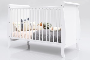 Postýlka Míša 120/60 bílá